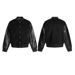 Y2K Jacket PU Leather Casual