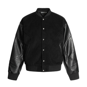 Y2K Jacket PU Leather Casual