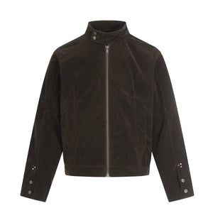 Y2K Jacket Solid Stand Collar