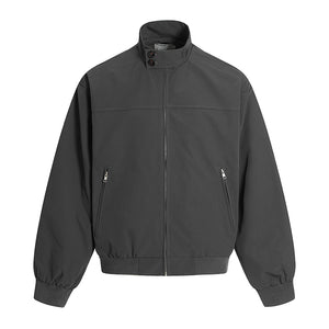 Y2K Jacket with Stand Collar