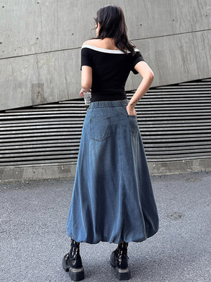 Y2K Jean Skirts