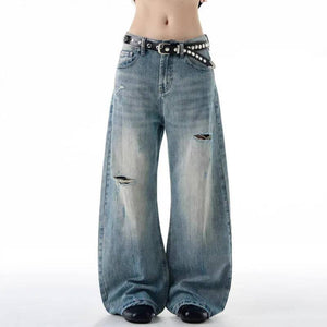 Y2K Jeans Blue New