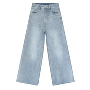 Y2K Jeans Button Pockets Male