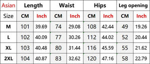 Y2k Jeans Casual Straight Trousers