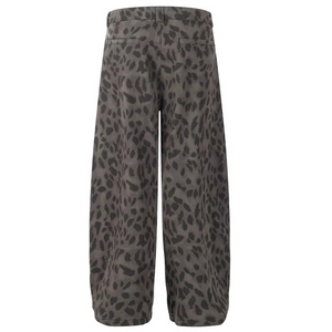 Y2k Jeans Leopard Print