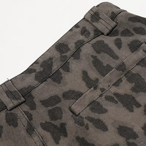 Y2k Jeans Leopard Print