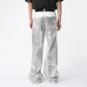 Y2k Jeans Painted Trousers