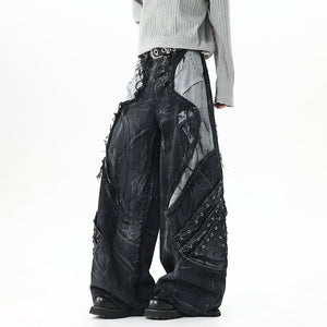Y2K Men's Jeans Camouflage Printing