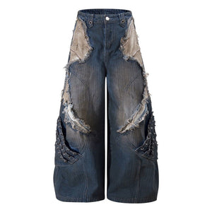 Y2K Men's Jeans Camouflage Printing