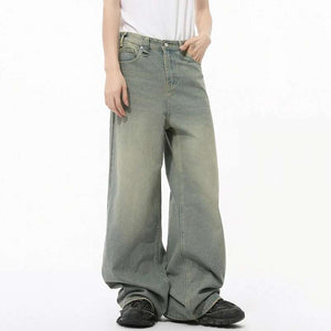 Y2K Jeans Straight Droop