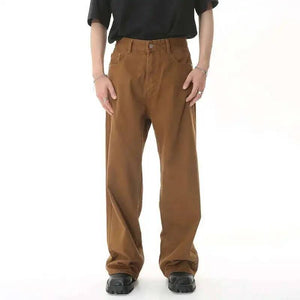 Y2K Jeans Straight Loose