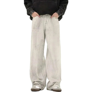 Y2K Jeans White Casual