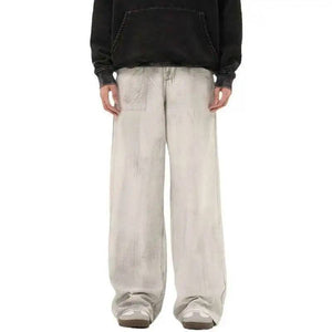 Y2K Jeans White Casual