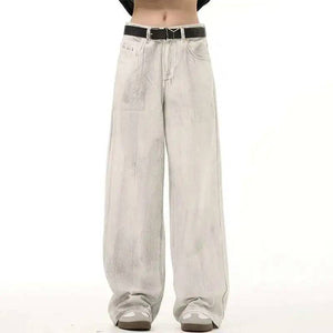 Y2K Jeans White Casual