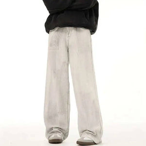 Y2K Jeans White Casual
