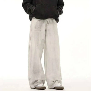 Y2K Jeans White Casual