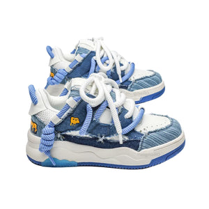 Y2K Leather Sneakers Shoes