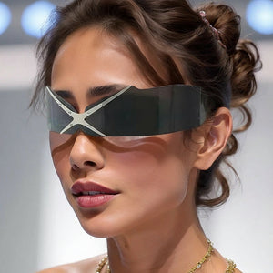 Y2K Luxury Cyberpunk Sunglasses