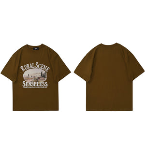 Y2K Men Streetwear Shirts