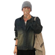 Chaquetas vaqueras Y2K para hombre