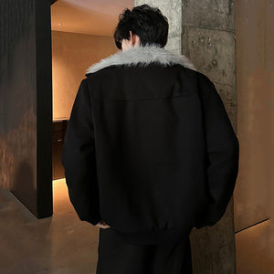 Y2K Men's Fur Jacket