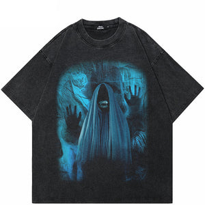 Y2K Monster Graphic T Shirts