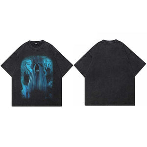 Y2K Monster Graphic T Shirts