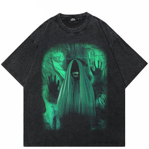 Y2K Monster Graphic T Shirts
