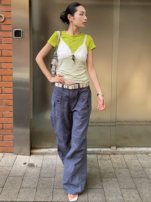Y2K multi-pocket Cargo Jeans