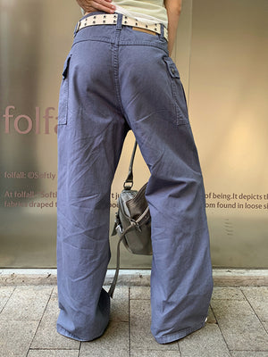 Y2K multi-pocket Cargo Jeans