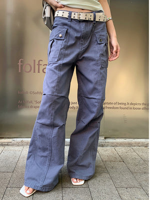 Y2K multi-pocket Cargo Jeans