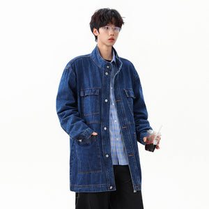 Y2K Multi Pockets Long Jackets