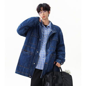 Y2K Multi Pockets Long Jackets
