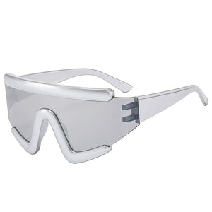 Y2K One-Piece Cyberpunk Sunglasses