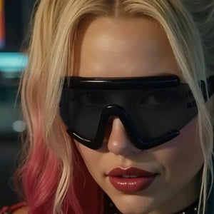 Y2K One-Piece Cyberpunk Sunglasses