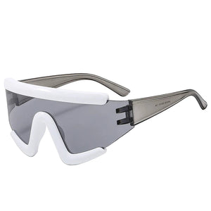 Y2K One-Piece Cyberpunk Sunglasses