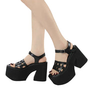 Zapatos Casuales Abiertos Y2K