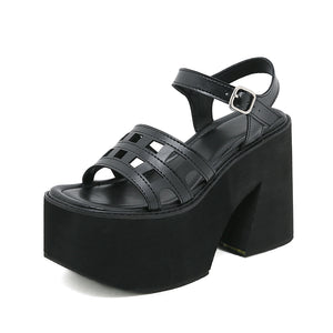 Y2K Open Toe Casual Shoes