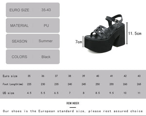 Y2K Open Toe Casual Shoes