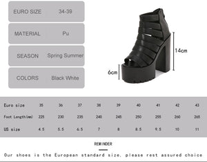 Y2K Peep Toe Sandals Shoes
