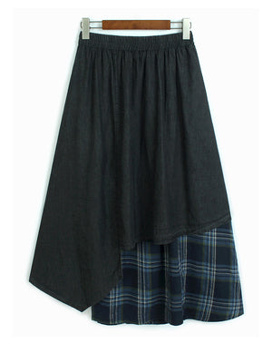 Y2K Plaid Skirt