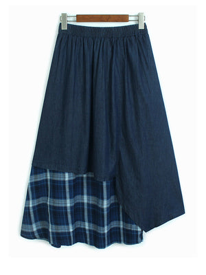 Y2K Plaid Skirt