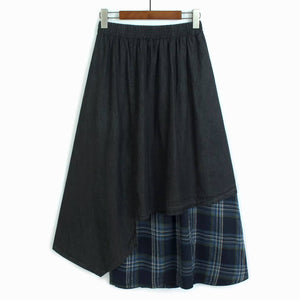 Y2K Plaid Skirt