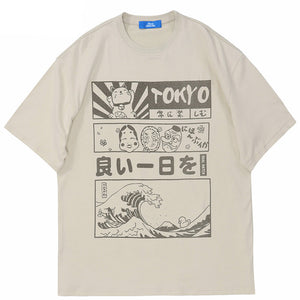 Y2K Print Shirt Cotton
