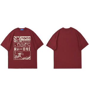 Y2K Print Shirt Cotton