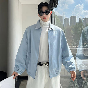 Y2K Print Zipper Jacket