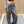 Y2K PU Leather Patchwork Jeans Women's