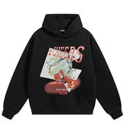 Sudadera con capucha extragrande estilo Y2K