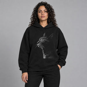 Y2K Pullover Hoodies – worn by a woman