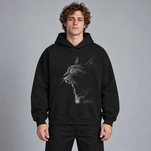 Y2K Pullover Hoodies – worn by a man